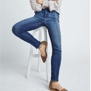 Anthropologie Pilcro High Rise Skinny Ankle Jean